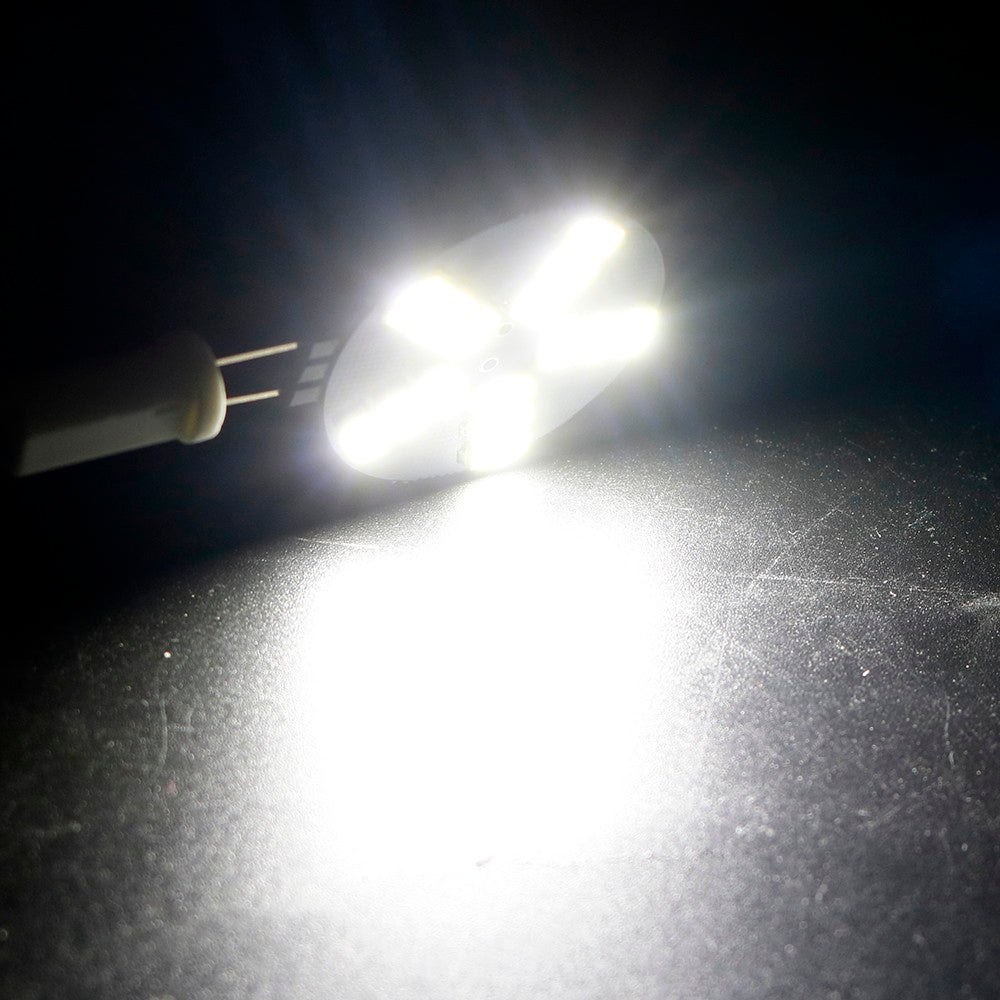 Led G4 Base  Marine Camper RV 6/12/15leds 5730 SMD Round Range Led Bi-Pin chandelier Light Bulb 120 Degree DC 12V