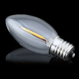 E12/E17 120V Filament Light Chandelier Candle LED Bulbs C7 C9 C32 For Indoor Home  Lighting Decoration