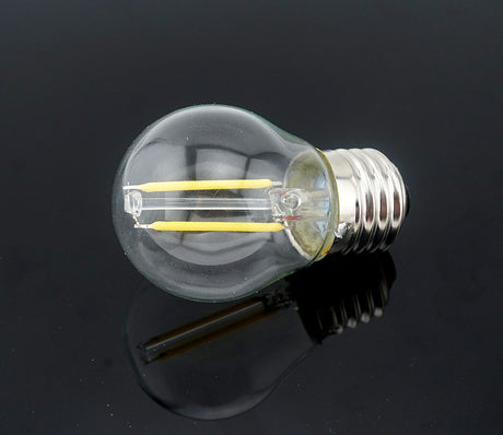 A15 Style Bulb G45 Mini LED Globe Bulb with Filament LED Tungsten Bulb 2W 4W E26 E27 Medium Screw Base 25W 40W Halogen Replace