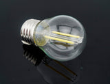 A15 Style Bulb G45 Mini LED Globe Bulb with Filament LED Tungsten Bulb 2W 4W E26 E27 Medium Screw Base 25W 40W Halogen Replace