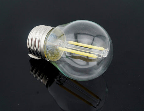 A15 Style Bulb G45 Mini LED Globe Bulb with Filament LED Tungsten Bulb 2W 4W E26 E27 Medium Screw Base 25W 40W Halogen Replace