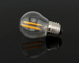 A15 Style Bulb G45 Mini LED Globe Bulb with Filament LED Tungsten Bulb 2W 4W E26 E27 Medium Screw Base 25W 40W Halogen Replace
