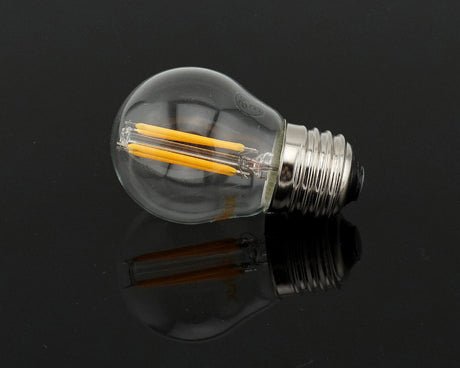 A15 Style Bulb G45 Mini LED Globe Bulb with Filament LED Tungsten Bulb 2W 4W E26 E27 Medium Screw Base 25W 40W Halogen Replace