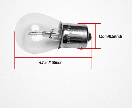 10x 1156 12V Light Bulb Car Miniature Brake Stop Signal Turn Tail Lamp S8