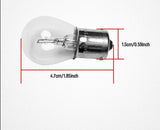 10x 1156 12V Light Bulb Car Miniature Brake Stop Signal Turn Tail Lamp S8