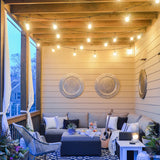 E27 LED Filament Bulb Light Retro Edison Transparent Housing Lamp 2W 110V/220V S14 led String replacement bulb home holiday deco