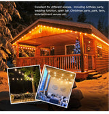 E27 LED Filament Bulb Light Retro Edison Transparent Housing Lamp 2W 110V/220V S14 led String replacement bulb home holiday deco