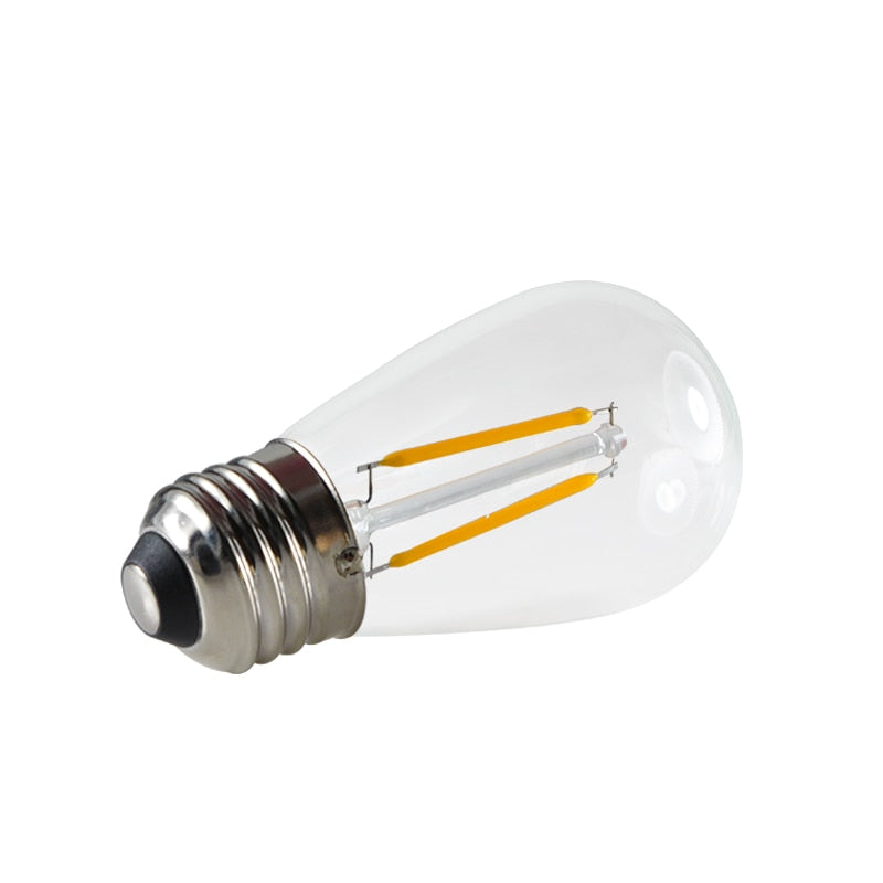 lampada led e27 110v 220v bulbs light s14 ST45 2W filament bulb IP65 outdoor christmas decorations for home lighting E27 lamp
