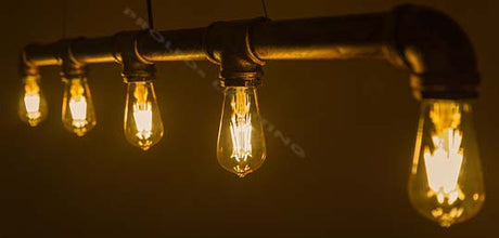 4W or 6W LED vintage lamps led edison bulbs ST64 ST18 120V 220V 230V 240V clear glass WARM WHITE