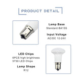 1383/1156 R12 BA15S LED Elevator Reading Light 3W BA15S SC Bayonet Base Reflector Elevator LED Bulb