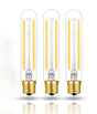 Dimmable E17 T6.5 Lights Lamp E17 T6 T20 Tubular Filament Bulb 110V 220V Intermediate Base Edison Glass