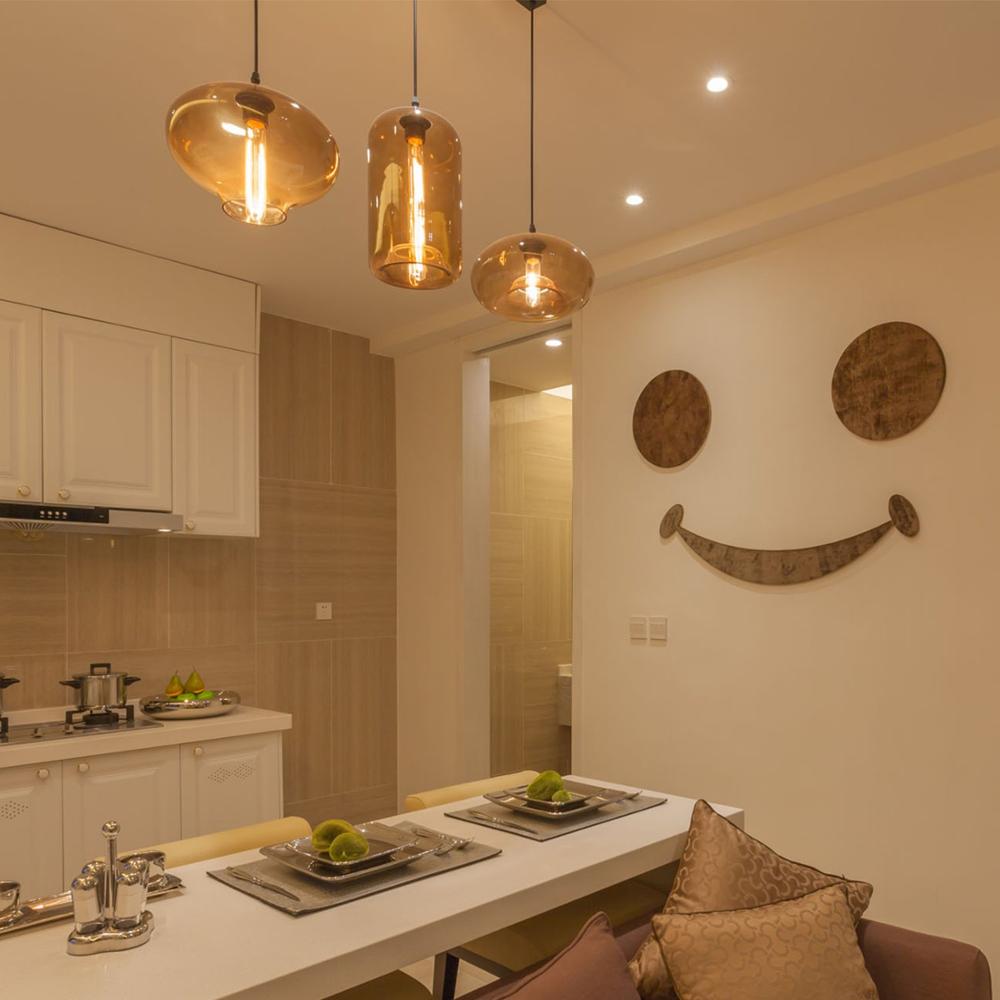 Dimmable E17 T6.5 Lights Lamp E17 T6 T20 Tubular Filament Bulb 110V 220V Intermediate Base Edison Glass