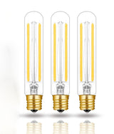 Dimmable E17 T6.5 Lights Lamp E17 T6 T20 Tubular Filament Bulb 110V 220V Intermediate Base Edison Glass