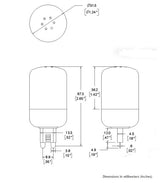 1pcs/lot G9  LED Bulb 5W 220-240VAC  Warm White 27LEDs 3-CHIP SMD5050 T7 Eye Protected Bi-pin 360degree Corn Lamp