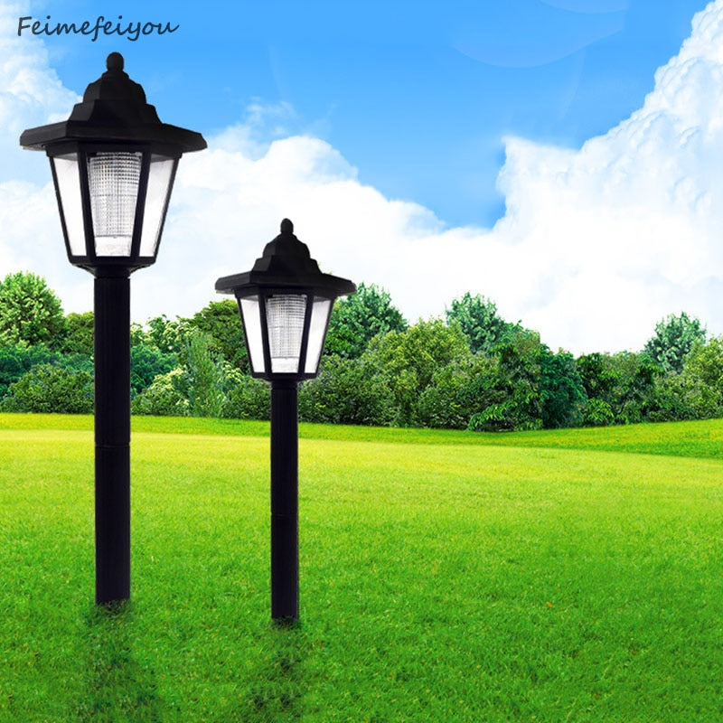 Solar Powered Panel LED Spot Light Landscape Outdoor Garden Path Lawn lamp Street Lights Solar Yard Decoratoin Lights