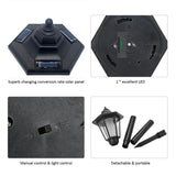 Solar Powered Panel LED Spot Light Landscape Outdoor Garden Path Lawn lamp Street Lights Solar Yard Decoratoin Lights