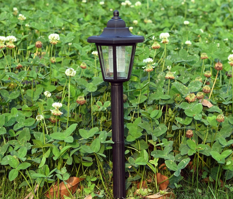 Solar Powered Panel LED Spot Light Landscape Outdoor Garden Path Lawn lamp Street Lights Solar Yard Decoratoin Lights