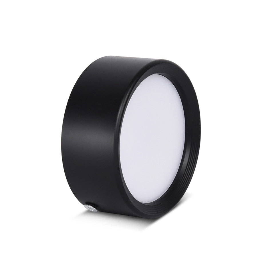 DBF Ultra-thin LED Surface Mount Ceiling Lamp 3W 5W 7W 9W Black/White/Gold Housing Ceiling Spot Lamp for Home Living room Decor