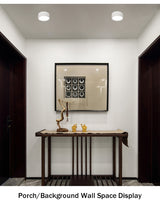 DBF Ultra-thin LED Surface Mount Ceiling Lamp 3W 5W 7W 9W Black/White/Gold Housing Ceiling Spot Lamp for Home Living room Decor