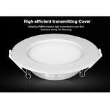 Milight FUT068 AC110V 220V 6W RGB+CCT LED downlight Dimmable 2.4G Wireles Smart Led Lamp Lighting