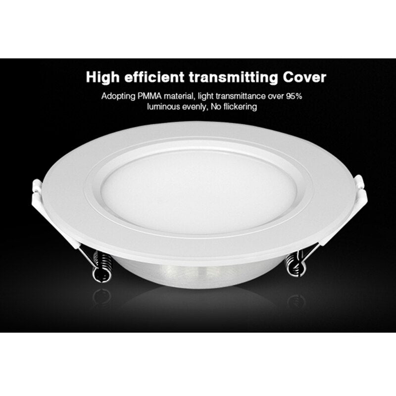 Milight FUT068 AC110V 220V 6W RGB+CCT LED downlight Dimmable 2.4G Wireles Smart Led Lamp Lighting