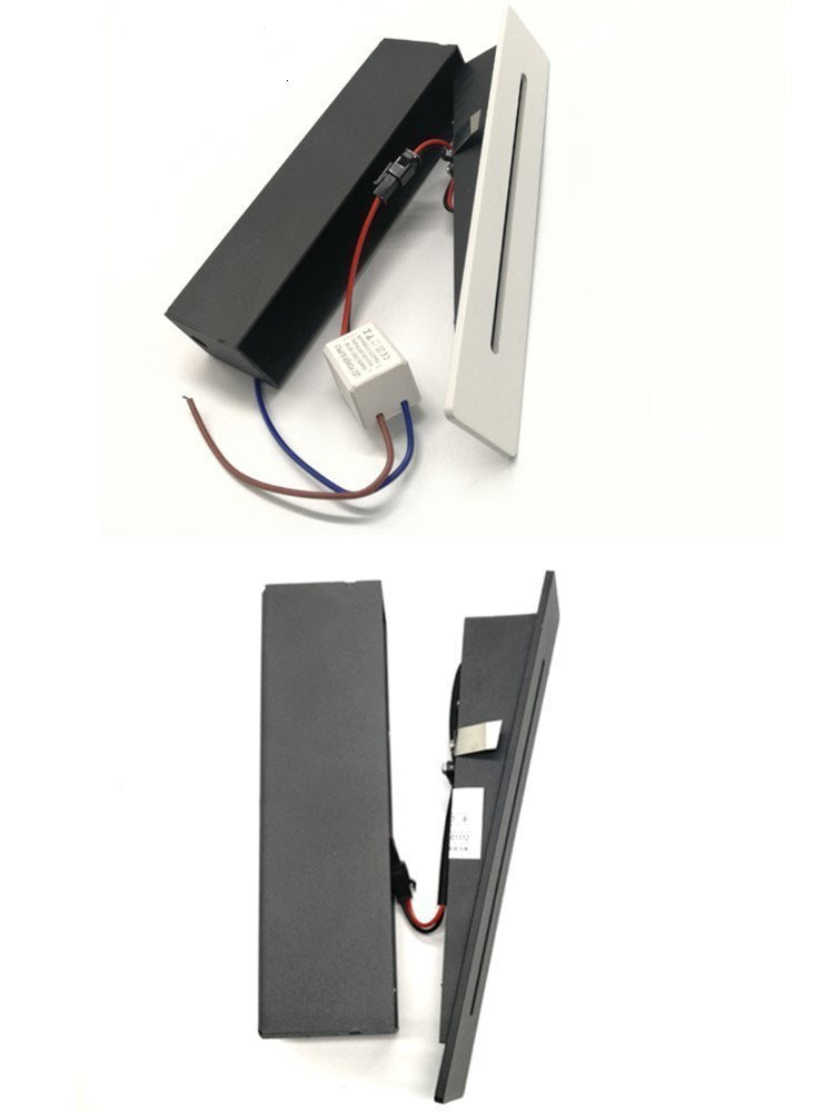 3W Recessed Led Stair Light AC85-265V Indoor Corner Wall lights Step Decoration Lamp Hallway staircase Lamps With Chip