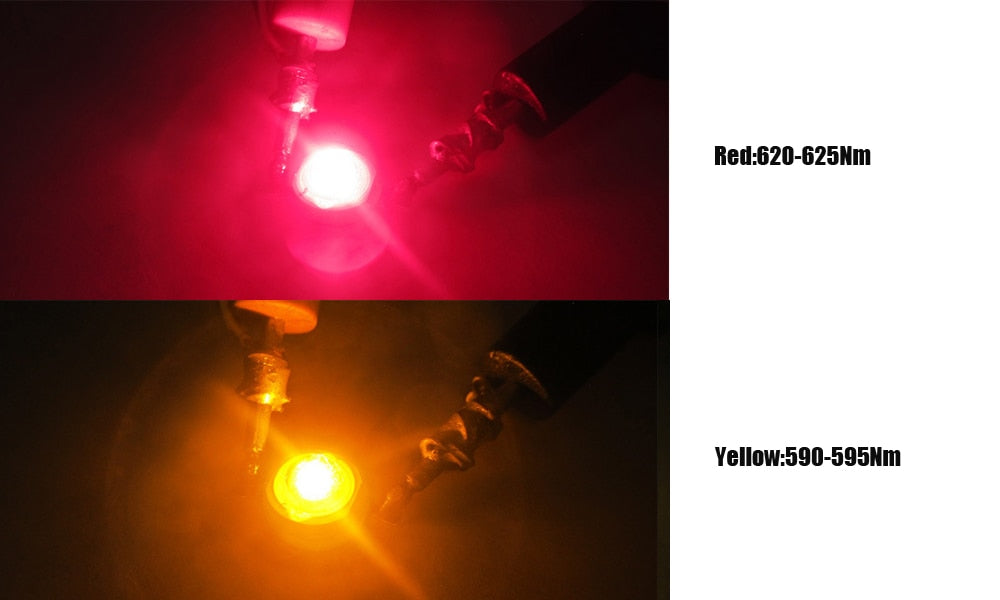 10pcs High Power LED Chip 1W 3W Warm Cold White Red Blue lamp Bulb Diodes SMD110-120LM LEDs Chip For 3W-18W Spot light Downlight