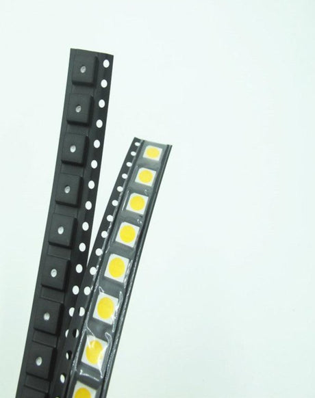 100pcs 5050 PLCC-6 Yellow LED SMD/SMT 3-CHIPS Ultra Bright Light Emitting Diodes SMD Chip lamp beads For automotive Bike DIY - LED Lights For Sale : Affordable LED Solutions : Wholesale Prices