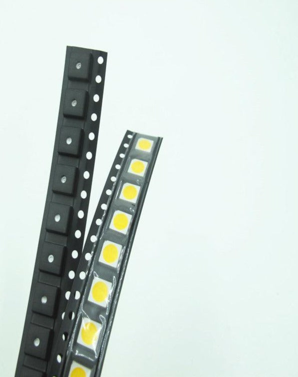 100pcs 5050 PLCC-6 Yellow LED SMD/SMT 3-CHIPS Ultra Bright Light Emitting Diodes SMD Chip lamp beads For automotive Bike DIY - LED Lights For Sale : Affordable LED Solutions : Wholesale Prices