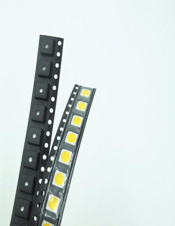 100pcs 5050 PLCC-6 Yellow LED SMD/SMT 3-CHIPS Ultra Bright Light Emitting Diodes SMD Chip lamp beads For automotive Bike DIY - LED Lights For Sale : Affordable LED Solutions : Wholesale Prices