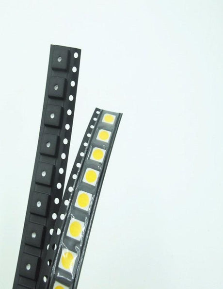 100pcs 5050 PLCC-6 Yellow LED SMD/SMT 3-CHIPS Ultra Bright Light Emitting Diodes SMD Chip lamp beads For automotive Bike DIY - LED Lights For Sale : Affordable LED Solutions : Wholesale Prices