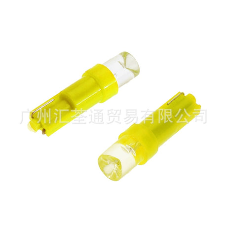 T5 Car Width Light T5 Socket Head 1LED Automobile Instrument Light LED Automotive Light 5-Color