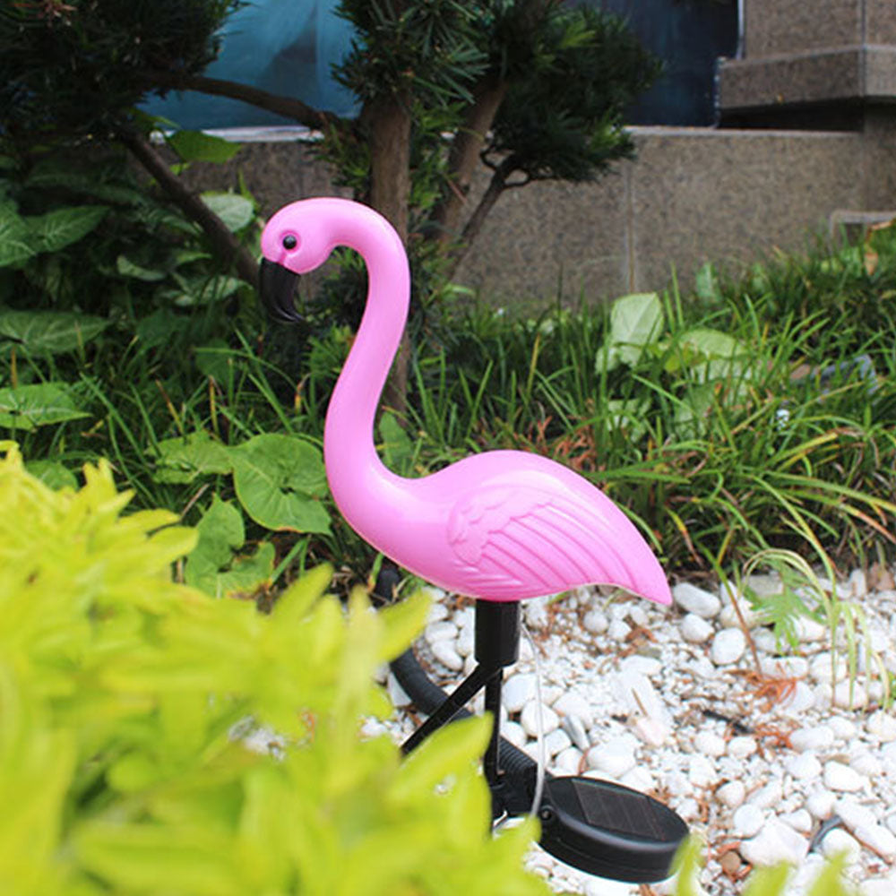 Flamingo Lawn Light Solar LED Gift Decoration Home Landscape Lamp Beautiful Yard Outdoor Party Flower Gardening