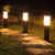 E27 Outdoor Led Pillar Lawn Lamp Stainless Steel Garden Patio Lawn Light Villa Park Courtyard Landscape Bollard Light