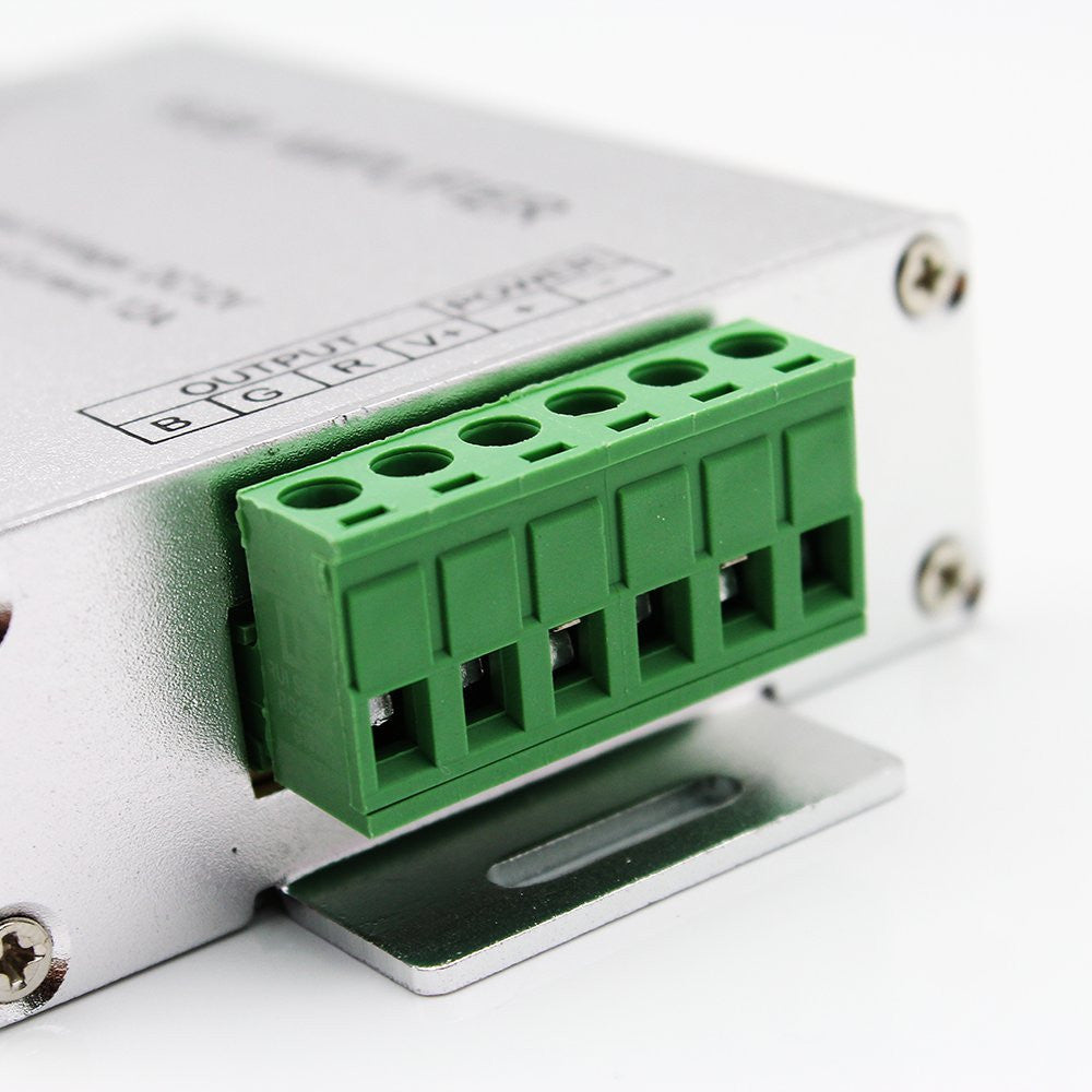 DC 12V-24V Aluminum Case 12A 24A RGB Amplifier for SMD 3528 & 5050 LED Strip Light