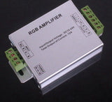 DC 12V-24V Aluminum Case 12A 24A RGB Amplifier for SMD 3528 & 5050 LED Strip Light