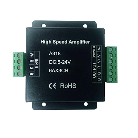 A318/A420/A520 Led High Speed Amplifier controller For 5050 SMD RGB RGBW RGB+CCT Led Strip Light tape DC5-24V