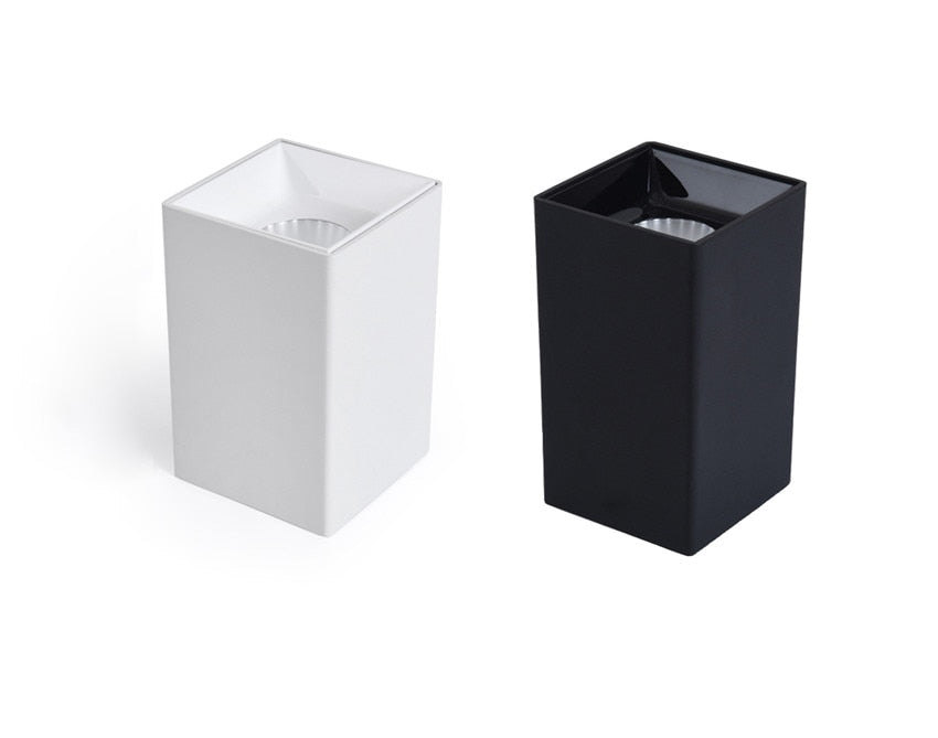 LED Downlight 3W 5W 7W 12W Surface Mounted Ceiling Lamps AC85-260V White/Black Spot Light for Living Room Bedroom Hallway BL900