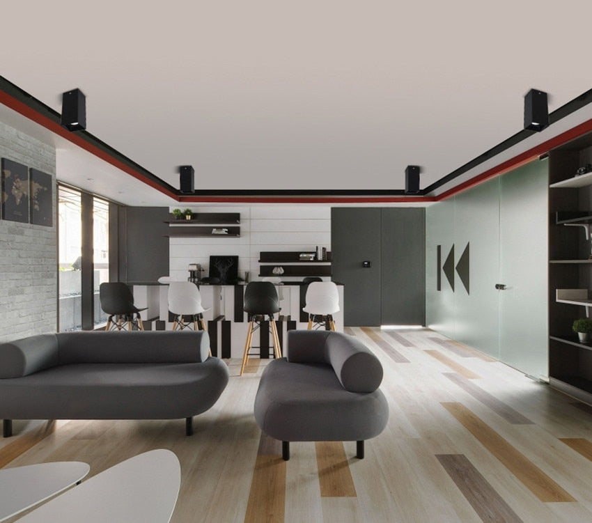 LED Downlight 3W 5W 7W 12W Surface Mounted Ceiling Lamps AC85-260V White/Black Spot Light for Living Room Bedroom Hallway BL900