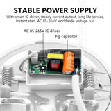 Ultra Bright 6W 8W 15W 20W Led Ceiling Recessed Downlight Round/Square Panel light 1800Lm Led Panel Bulb Lamp Light Cool White