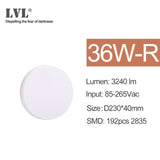 Led Panel Light 18W 24W 36W 48W 220Vac 3000K 6000K living room Indoor Lighting led Ceiling Panel Light