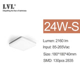 Led Panel Light 18W 24W 36W 48W 220Vac 3000K 6000K living room Indoor Lighting led Ceiling Panel Light