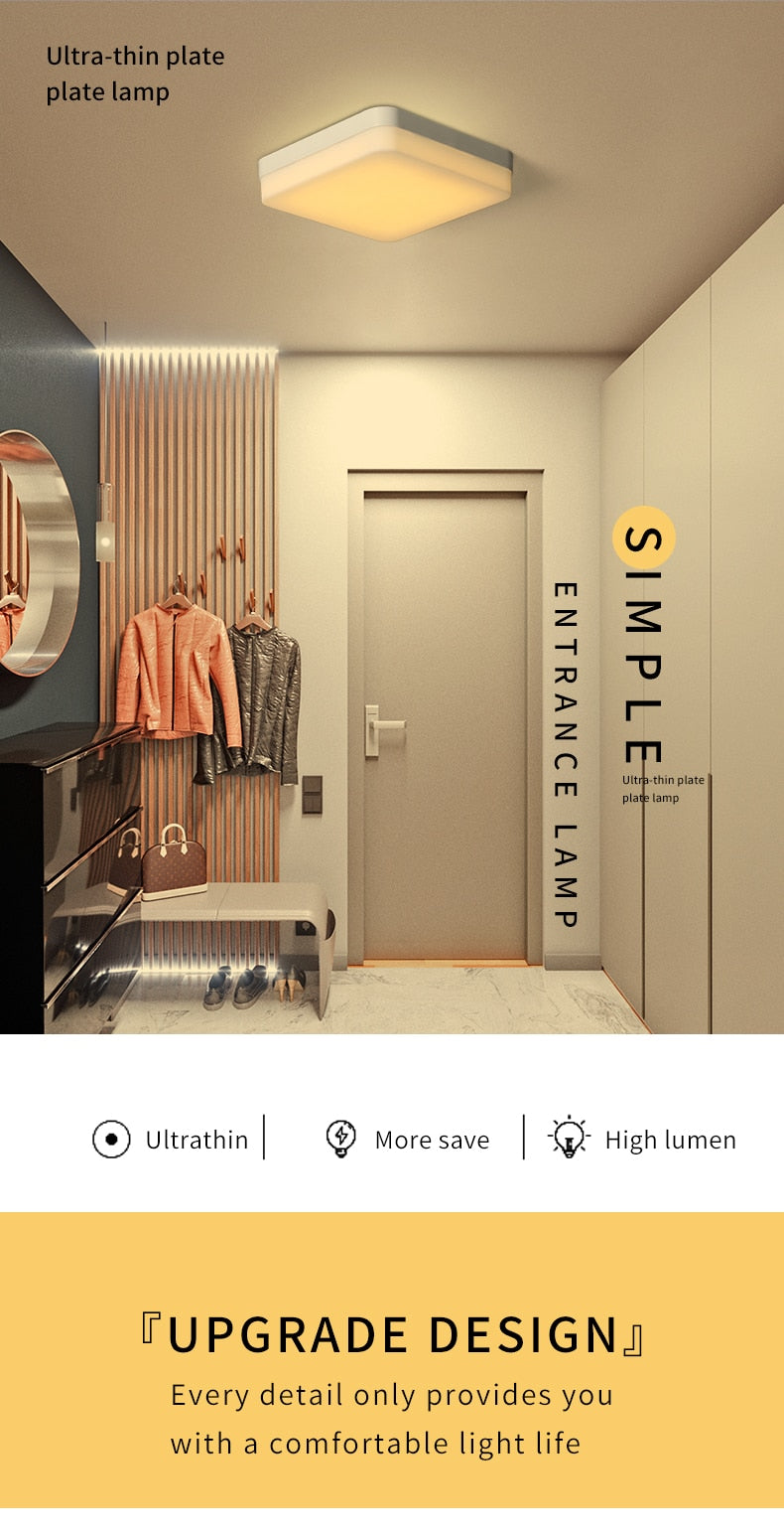 Led Panel Light 18W 24W 36W 48W 220Vac 3000K 6000K living room Indoor Lighting led Ceiling Panel Light