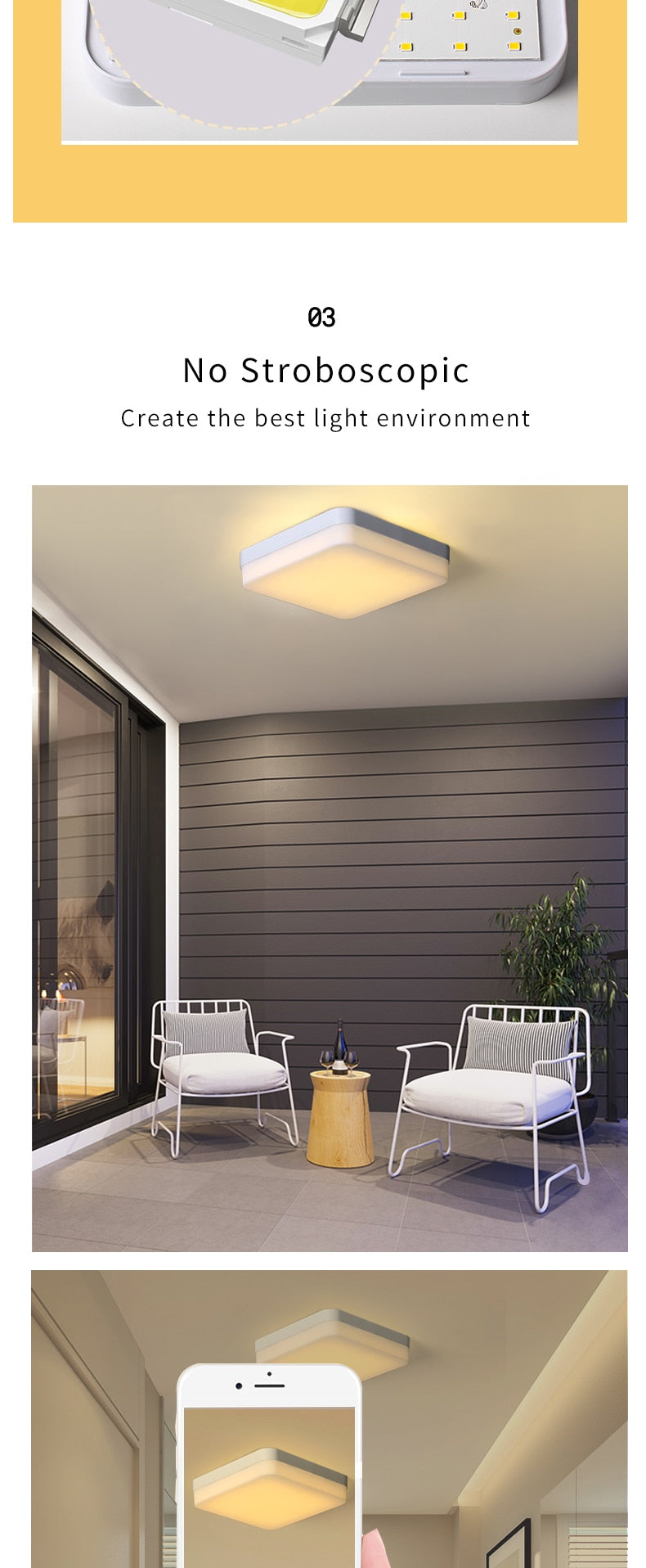 Led Panel Light 18W 24W 36W 48W 220Vac 3000K 6000K living room Indoor Lighting led Ceiling Panel Light