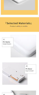 Led Panel Light 18W 24W 36W 48W 220Vac 3000K 6000K living room Indoor Lighting led Ceiling Panel Light