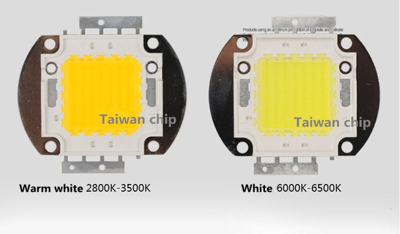 LED Chip 10W 20W 30W 50W 70W 100W 30-32V Cool White Warm White LED Beads DIY For LED Flood Light Spotlight 45*45mil High Power