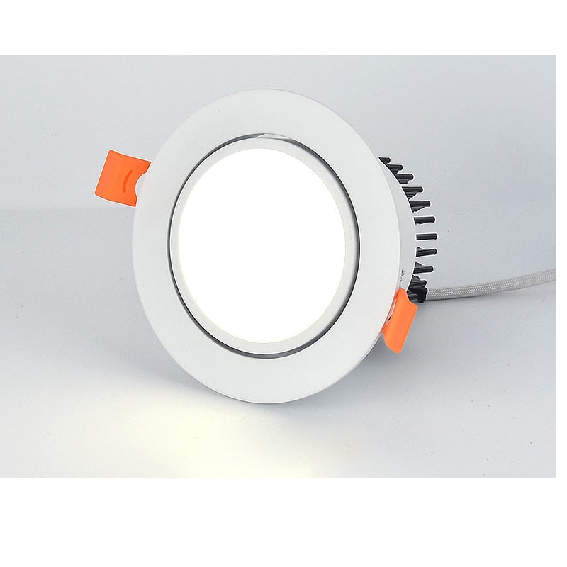 LED ceiling COB Downlight Dimmable AC110V 220V 3W 5W 7W 9W 12W 15W Recessed Led ceiling lamp Spot light Bulbs Indoor Lighting