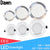 LED Spot Light 5W 9W 12W 15W 18W Silver White Ultra Thin AC 110V 220V Round Recessed LED Downlight LED Spot Lighting