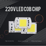 COB LED Chip 220V 50W 30W 20W 10W LED Matrix For Projectors Beads Cob Chip Spotlight for DIY Flood Light Outdoor Chip Lamp