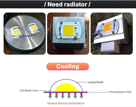 COB LED Chip 220V 50W 30W 20W 10W LED Matrix For Projectors Beads Cob Chip Spotlight for DIY Flood Light Outdoor Chip Lamp